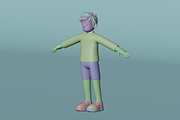Family 3D Character Pack, a Characters & Person 3D Model by Dudukbersama (Thumbnail 4 of 5)
