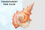Watercolor Beach Day Clipart, a Decorative Illustration by Coralcreations (Thumbnail 4 of 4)