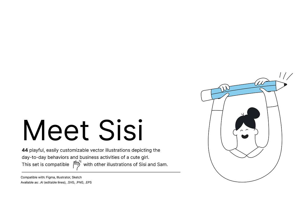 Sisi: 44 Minimal Illustrations, an Illustration by BadBrother (Photo 2 of 19)