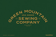 Mission Peak - A Rugged Font, a Serif Font by Komet & Flicker (Thumbnail 7 of 15)
