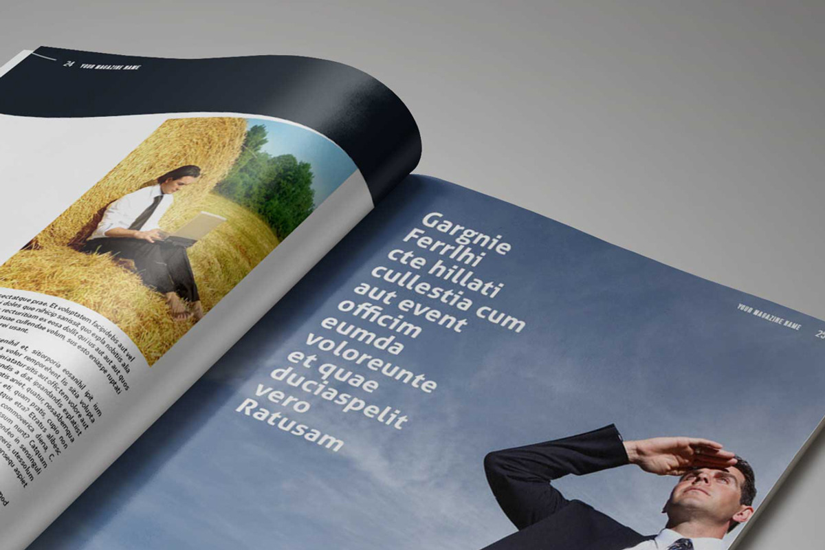 SIMPLE Magazine, a Magazine Template by Kingtown (Photo 5 of 5)