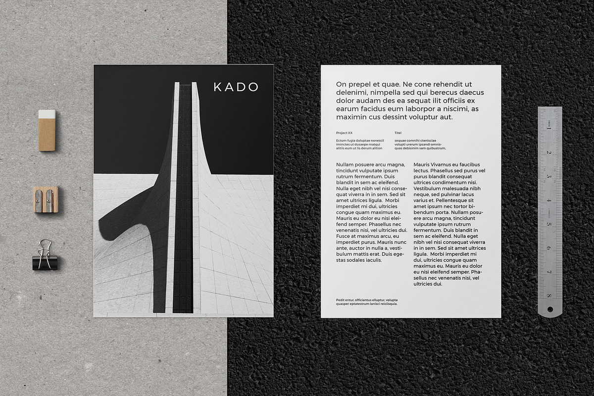 K A D O Flyer Template, a Flyer Template by Kovy (Photo 4 of 10)