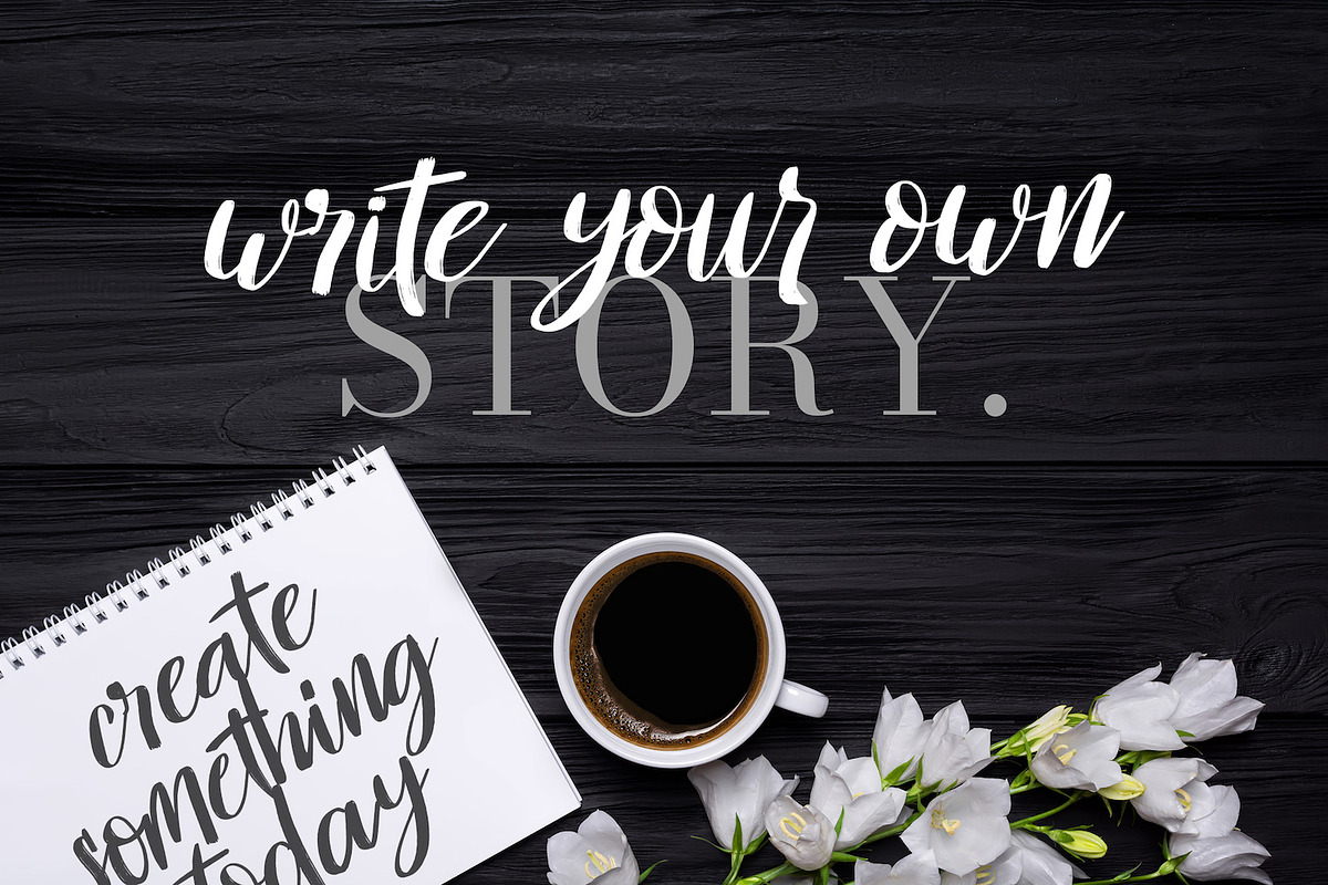 Hontizema - Handwritten Font, a Script Font by StringLabs (Photo 7 of 12)