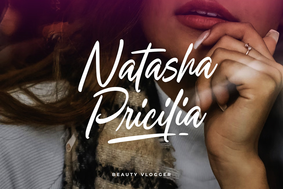 Sellinda Bright Handwriting Typeface, a Handwritten Font by Damarletter (Photo 7 of 7)
