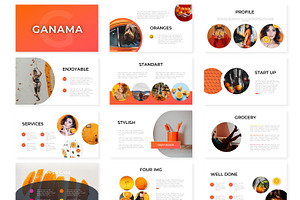 Ganama - Google Slides Template