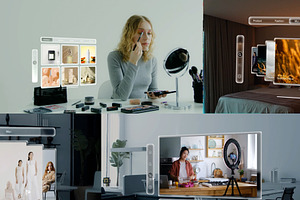 Vision Pro Spatial Interface UI