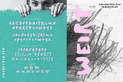 Weirt Font, a Font by BodigStd (Thumbnail 7 of 7)