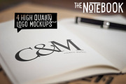 The Notebook - Creative Logo Mockups, a Books & Magazine Mockup by LayerLabs (Thumbnail 1 of 4)