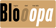 Blop 11, a Sans Serif Font by Osialus (Thumbnail 4 of 9)