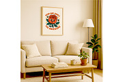 Stop and Smell the Awesome Wall Art, a Background Graphic by LaseredNinja (Thumbnail 5 of 7)