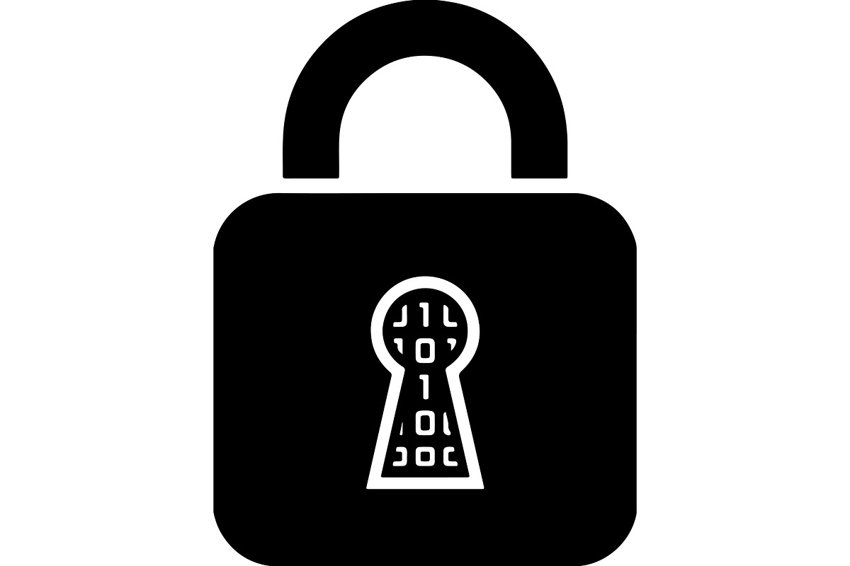 Padlock and Security Keyhole, a Technology Illustration by balal (Photo 6 of 13)