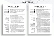 Modern Simple CV Word Template, a Resume Template by BestResumes.Co (Thumbnail 2 of 7)
