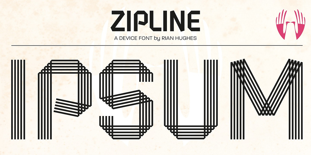 Zipline, a Sans Serif Font by Device (Photo 3 of 6)