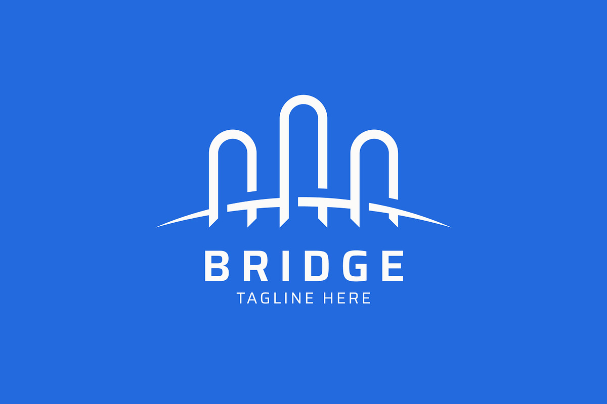 Abstract Linear Bridge Logo Business, a Branding & Logo Template by Signatoro (Photo 2 of 3)