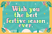 Merry Snowy Font, a Handwritten Font by KengGraphic (Thumbnail 2 of 10)