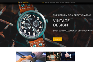 WS Watch - Watch Store Theme