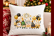 Kawaii New Year 2027 Celebration, a Seasonal Illustration by Printable Design Store (Thumbnail 3 of 5)