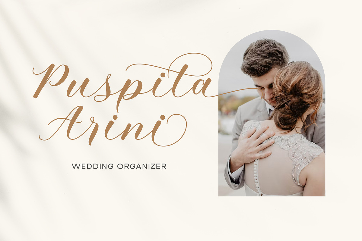 Alyusa - a modern calligraphy script, a Script Font by Siwox Studios (Photo 4 of 9)