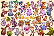 Russian and English zoo alphabet, an Animal Illustration by Cattleya (Thumbnail 1 of 4)