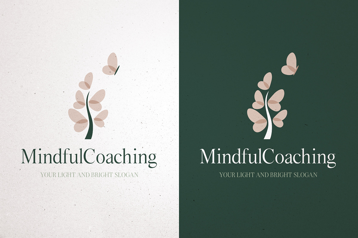Mindful Logo Template | Canva & AI preview 3