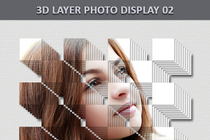 3D Layer Photo Display 2