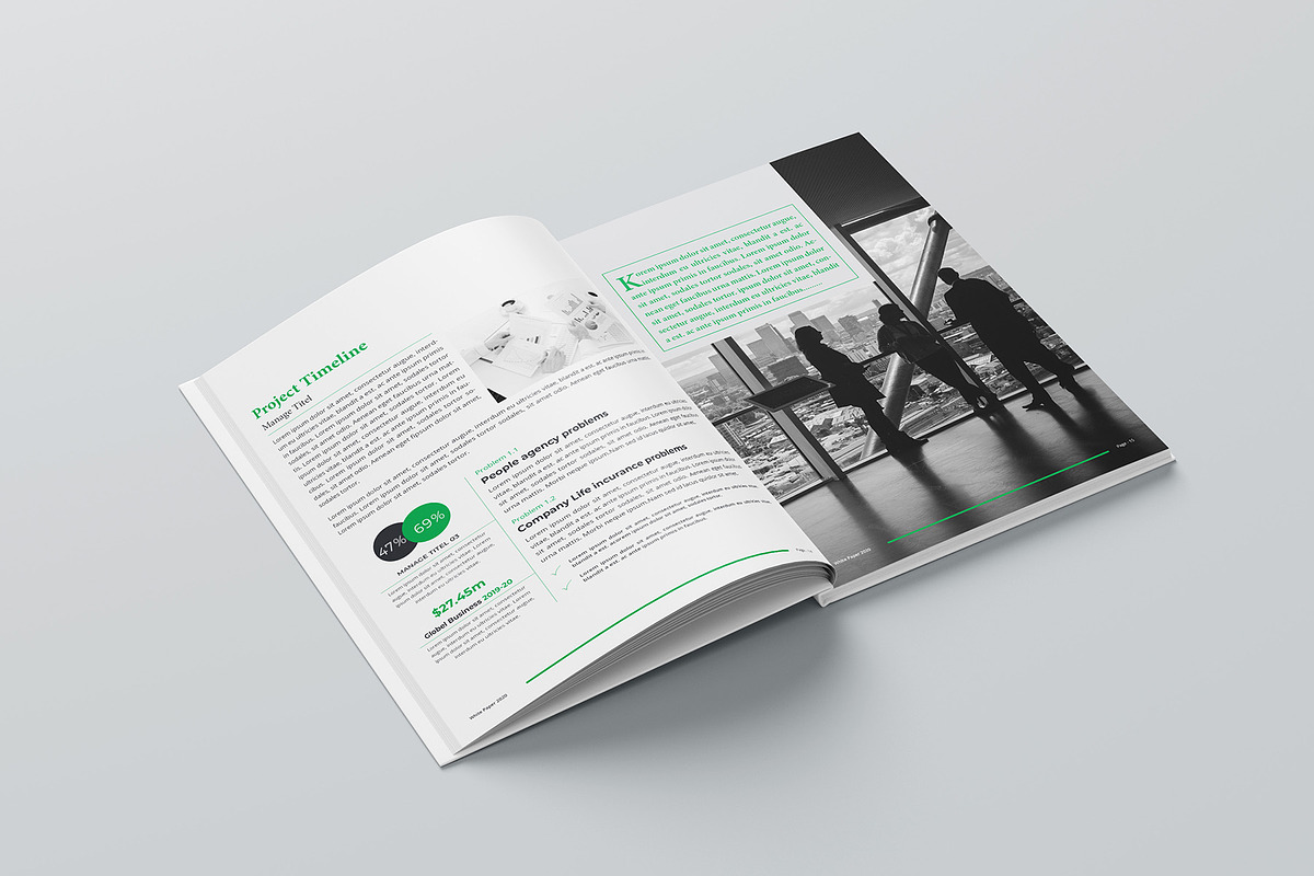 Annual Report Bundle | Word, indd, a Brochure Template by obayes (Photo 40 of 51)