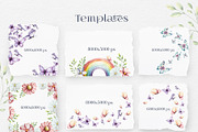 Fairy tale watercolor clip art, an Illustration by Navenzeles (Thumbnail 5 of 12)
