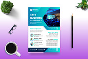 Business Conference Flyer, a Flyer Template by Mk_Studio (Thumbnail 2 of 3)