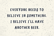 Homebrewer Font Duo, a Sans Serif Font by Beck McCormick (Thumbnail 3 of 10)