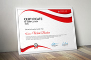 Certificate Word | PSD | AI, a Stationery Template by Curve Design (Thumbnail 1 of 3)