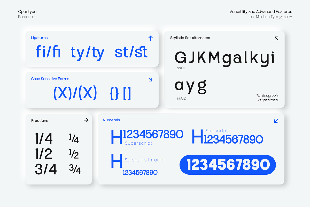 TBJ Endgraph 2 Styles, a Sans Serif Font by Taboja Studio (Photo 11 of 21)