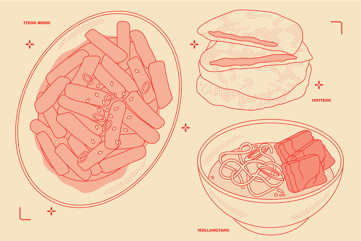 Korean Food Vector Illustrations, a Food Illustration by TheFoodAtlas (Photo 8 of 22)