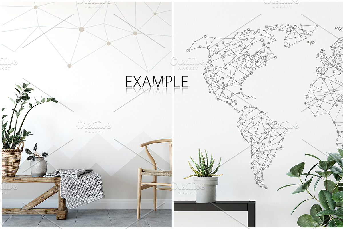 Frames & Walls Scandinavian Bundle, a Household Mockup by Yuri-U (Photo 25 of 38)