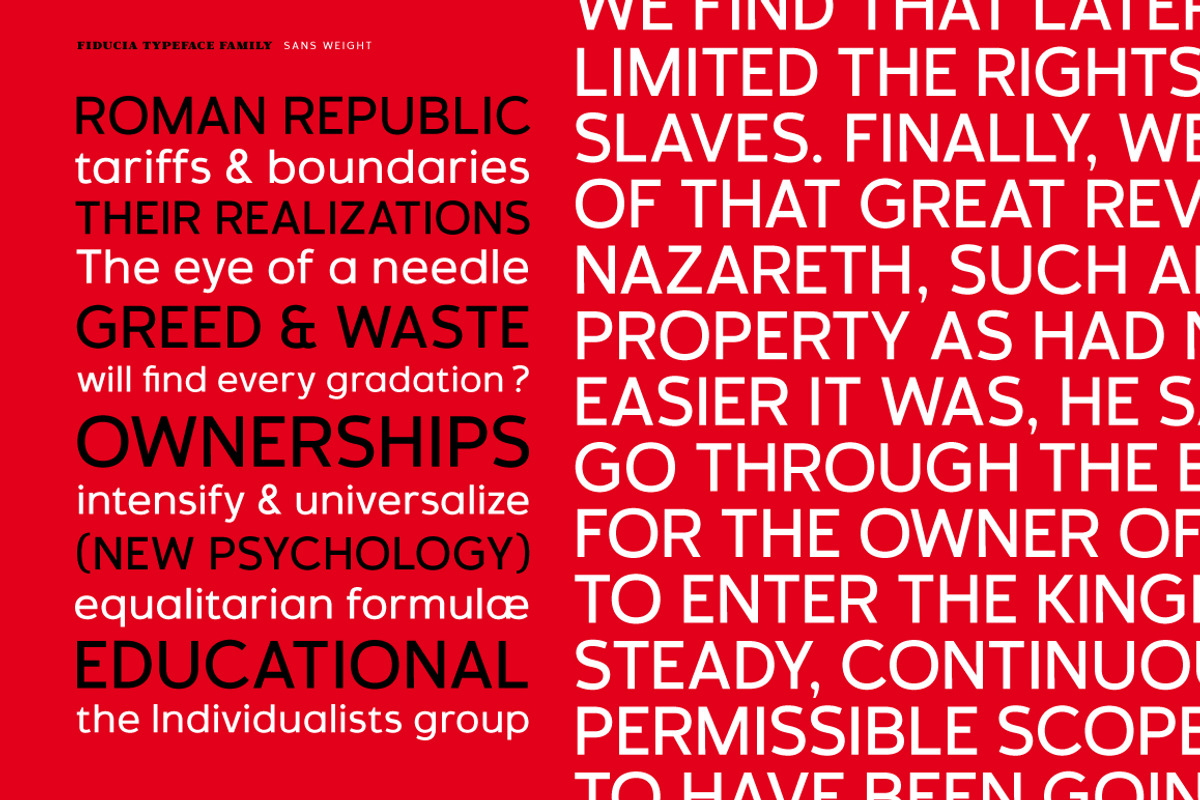 Fiducia, a Font by Typogama (Photo 9 of 11)