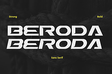 Beroda Strong Sans Serif Font