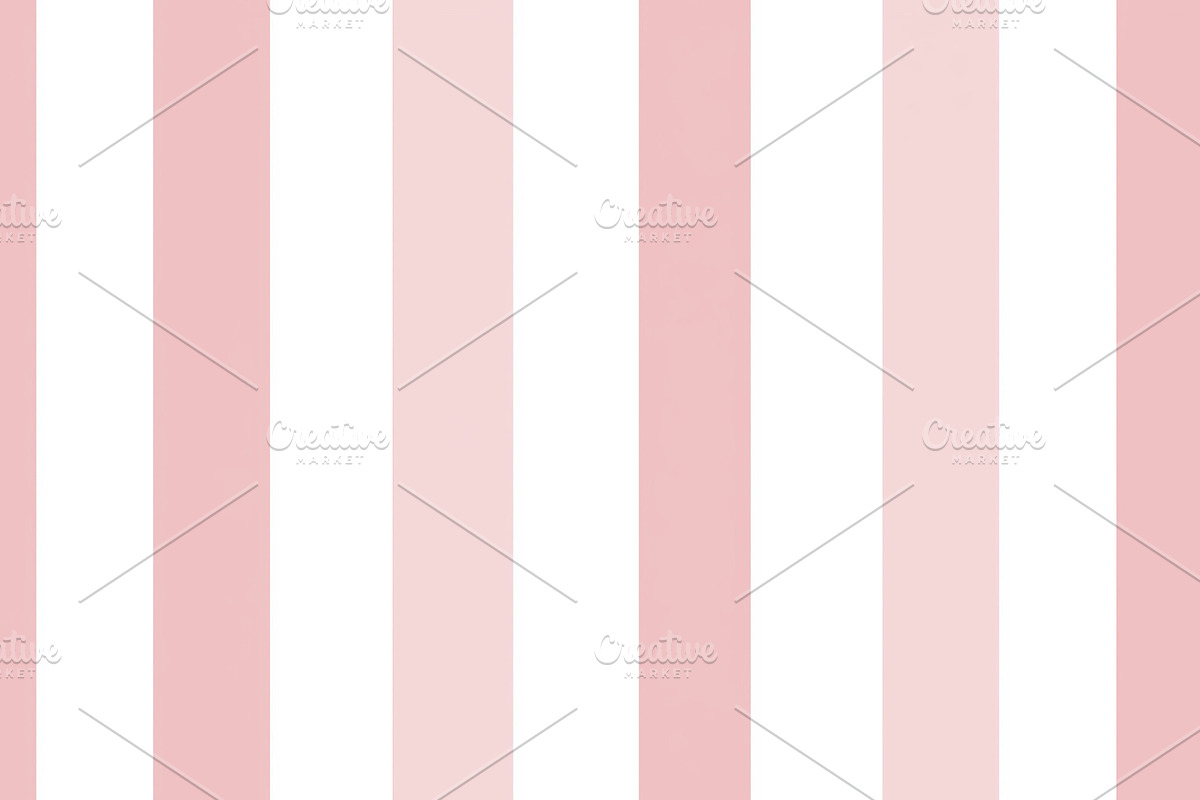 Seamless pattern, vertical stripes pattern featuring soft pink a, a Pattern Graphic by Studio ANNA