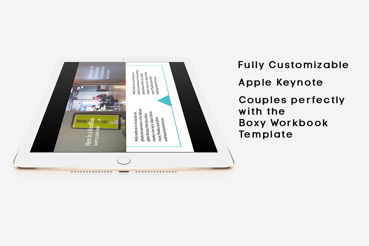 Boxy Keynote Presentation Slides, a Presentation Template by BMAYS Design (Photo 3 of 6)