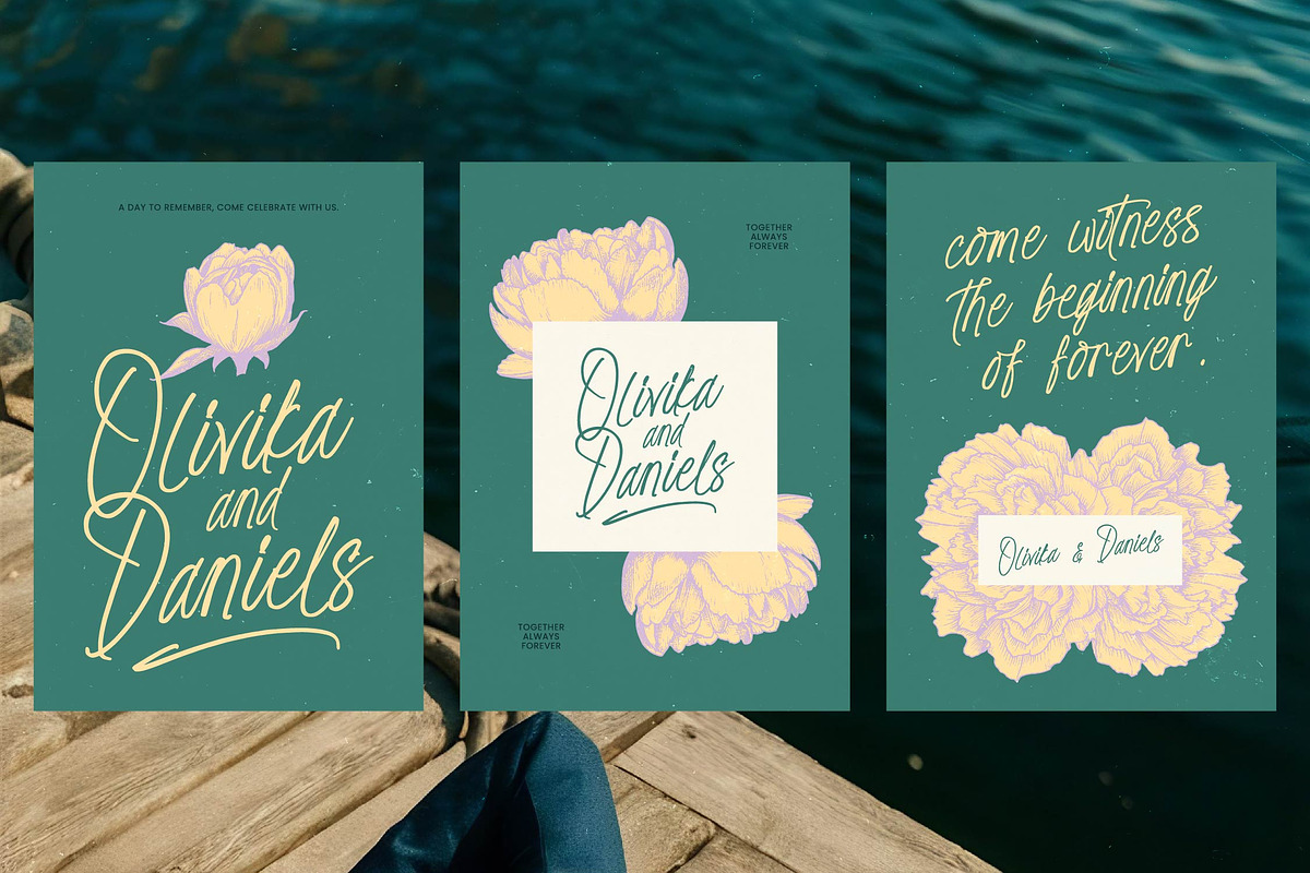Ethyopark Scriptov Handwritten Font, a Script Font by stylishtype.co (Photo 12 of 15)