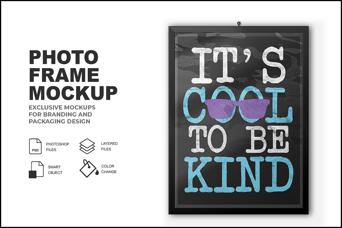 Photo Frame Mockup, a Product Mockup by Mockupfit (Photo 1 of 5)