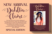 Dahllia Claire Script LS, a Script Font by GranzCreative (Thumbnail 13 of 20)