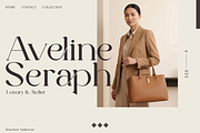 Elegant Serif - Roman Escort, a Serif Font by Font Liner (Thumbnail 5 of 14)