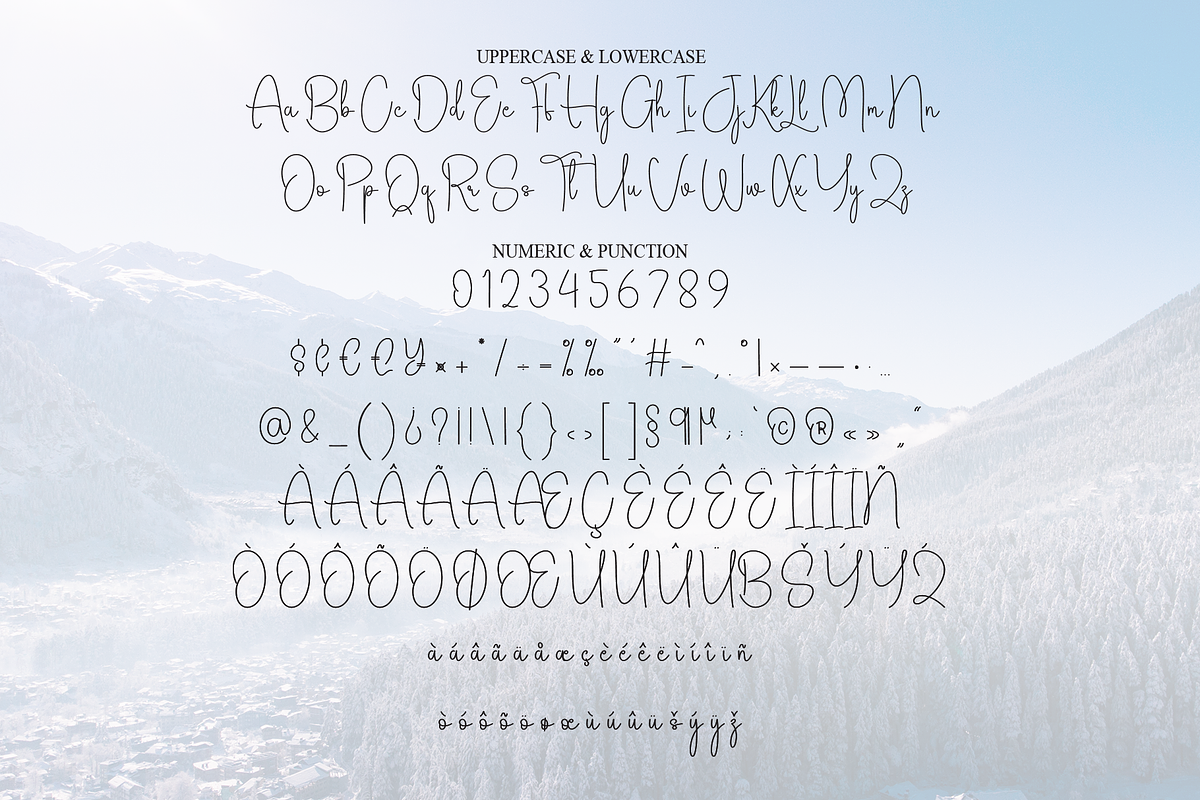 Wonderland | Script Font, a Handwritten Font by Scratchones (Photo 7 of 8)