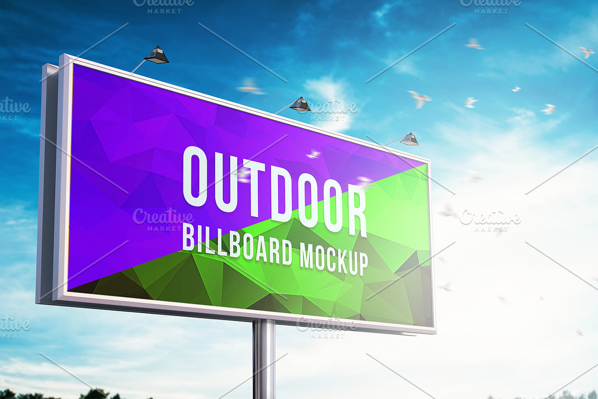 Billboard Mockup Bundle, an Advertising Mockup by CREATIVE DUDE (Photo 11 of 16)