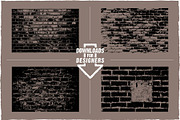 Wood, Brick & Concrete - Vector Pack, a Texture Graphic by Downloads for Designers (Thumbnail 3 of 9)