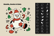 Retro Groovy Christmas Procreate Set, a Brush Add-On by Pencil Twist (Thumbnail 4 of 9)