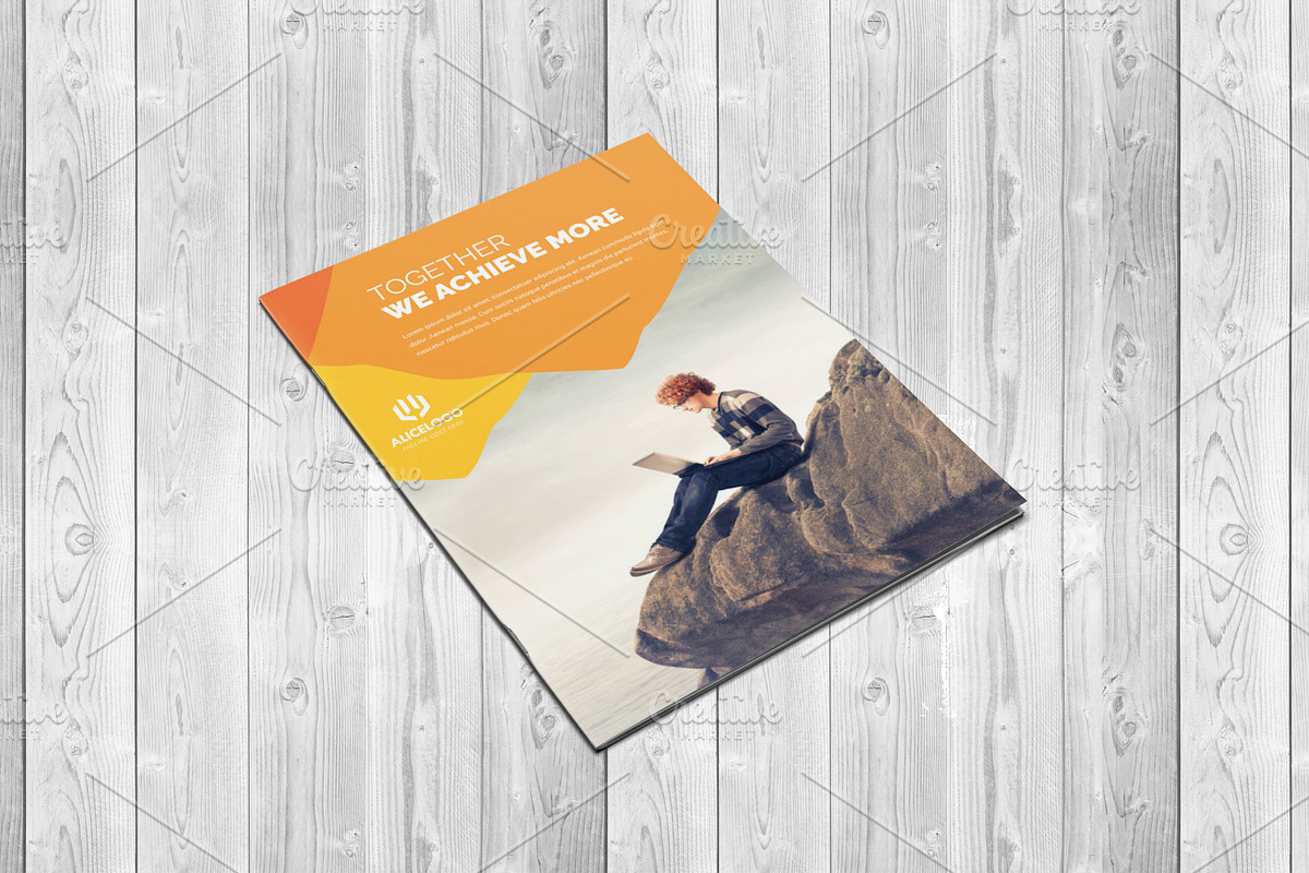 Corporate Bifold Brochure Template, a Brochure Template by Alice_s (Photo 9 of 12)