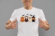 Funny Highland Cow Halloween PNG, an Illustration by Daily.Designs (Thumbnail 2 of 5)