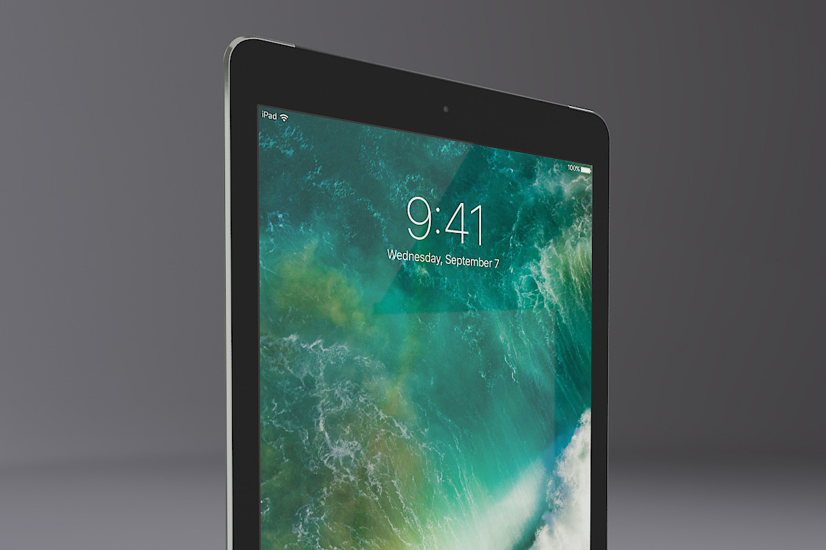 Apple iPad 9.7 Wi-Fi + Cellular 3D, an Object 3D Model by XYZ Space (Photo 6 of 17)