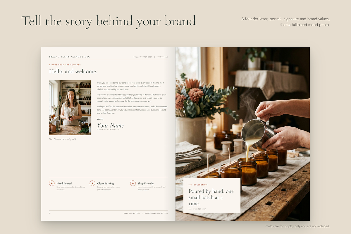 Wholesale Line Sheet Template, a Magazine Template by Lauren Hodges (Photo 5 of 15)