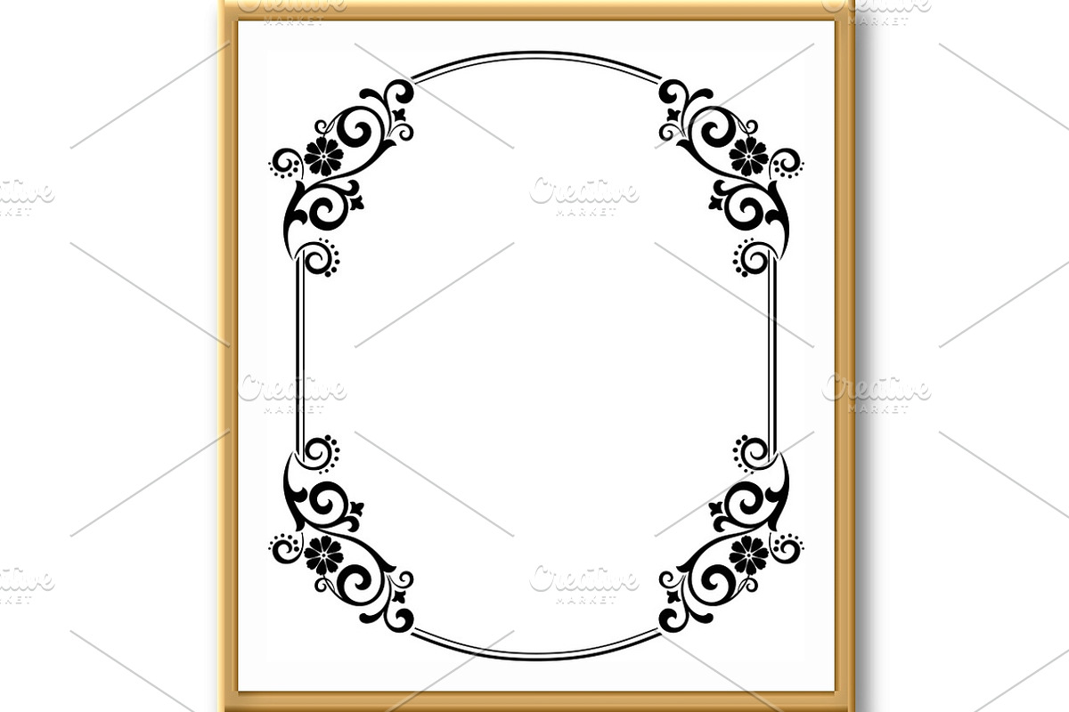 Floral ornament, a Pattern Graphic by RODINA (Photo 2 of 3)